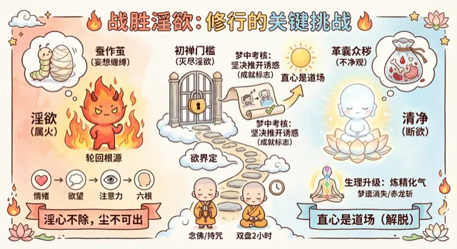 淫慾(二) - 戒行修持圖解